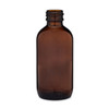 4 oz Amber Glass Boston Round Bottles - 219412-K