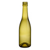 Johanna 375 ml Glass Burgundy Wine Bottle, ROPE Finish, Dead Leaf Green - 280060-K