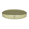63 mm Gold Metal Lug Caps (Plastisol Liner) - X63-LUG
