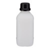 Kautex 34 oz Natural HDPE Plastic Leakproof Bottles - 3233B33