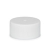 20-400 White PP Plastic Screw Top Cap (Foam Liner) - X20-400