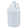 1 gal White HDPE Plastic Industrial Round Grab-N-Go Jugs (Cap Not Included) - 3003B07-BWHT