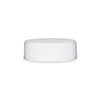 38-400 PP White Ribbed Caps (Unlined) - LP38