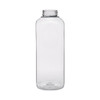 20 oz Clear PET Arched Square Beverage Bottles (No Cap) - 3761B07-B