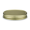 58-400 Gold Metal Threaded Caps (Plastisol Liner) - X58-400GM