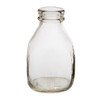 16 oz Clear Glass Short Milk Bottles (Cap Not Included) - 3800B03-B