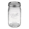 Ball 64 oz Wide Mouth Mason Jars (Silver Vacuum Seal Lid) - CJ630WM