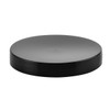 70-400 Black PP Smooth Sided Cap with Heat Induction Seal (HIS) Liner - 339992