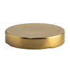 70mm Lug Gold Metal Caps with Button, Plastisol Liner  - 335284Z