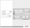 500 Gallon Portable Loaf Utility Tank in White