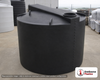 10000 Gallon 15 Degree Cone Bottom Tank in Black. . Manufacturer part number N-44459. Sold by OneSource Plastics (https://www.onesourceplastics.com).