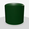 Snyder Industries 5000 Gallon Vertical Water Tank - green, high density linear polyethylene, 142" L x 142" (additional view)