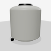 300 Gallon Plastic Septic Pump Tank Preplumbed