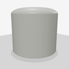 Snyder Industries 2000 Gallon Vertical Storage Tank - white, polyethylene, 90" L x 90" W x 88" H (additional view)