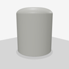 Snyder Industries 4100 Gallon Vertical Storage Tank - white, polyethylene, 102" L x 102" W x 130" H (additional view)
