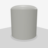 Snyder Industries 6500 Gallon Vertical Storage Tank - white, polyethylene, 120" L x 120" W x 145" H (additional view)