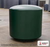 200 Gallon Plastic Vertical Water Storage Tank in Green. Polyethylene; Green; 42" H x 40" W x 40" L.