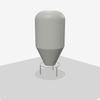 4100 Gallon 45 Degree Plastic Cone Bottom Tank