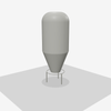 5500 Gallon 30 Degree Plastic Cone Bottom Tank