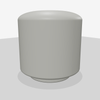 Snyder Industries 200 Gallon Vertical Storage Tank - white, polyethylene, 40" L x 40" W x 42" H (additional view)