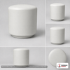 200 Gallon Plastic Vertical Chemical Storage Tank in White