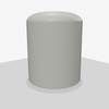 Snyder Industries 3500 Gallon Vertical Storage Tank - white, high density linear polyethylene, 96" L x 96" (additional view)