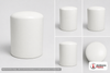 3500 Gallon Plastic Vertical Liquid Storage Tank in White
