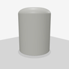 3000 Gallon HDPE Vertical Liquid Storage Tank in White
