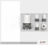 4100 Gallon 45 Degree Plastic Vertical Cone Bottom Tank