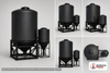 7400 Gallon Heavy Duty Cone Bottom Tank