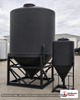 7400 Gallon Cone Bottom Tank. . Manufacturer part number SII-5320100N49. Sold by OneSource Plastics (https://www.onesourceplastics.com).