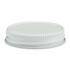 48-400 White Metal Caps (Plastisol Liner) - X48-400PS