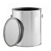 1 Gallon Gray Epoxy Lined Paint Can (Plug Lid) - 119336-K