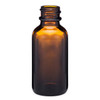 1 oz Amber Glass Boston Round Bottle (Value Pack) - 337151-K
