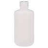 Thermo Scientific Nalgene 8 oz Natural HDPE Plastic Narrow Mouth Leakproof      Bottles - 312089-8