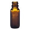 0.5 oz Amber Glass Boston Round Bottles - 4699B01BULABR