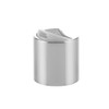 24-410 Silver and White PP Disc Cap - DCS109