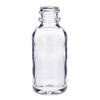 1 oz Clear Glass Boston Round Bottles - 4699B03BULCLR