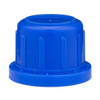 32 mm Blue PP Plastic Kautex Tamper-Evident Caps - 3200C01