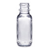 0.5 oz Clear Glass Boston Round Bottles - 4699B01BULCLR