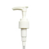 28-400 White PP Plastic Ribbed Lotion Pumps - 2167C45WHT