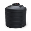 1000 gallon storage tank in black