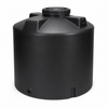1000 gallon storage tank in black