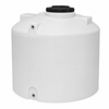 1100 gallon plastic vertical water storage tank in white