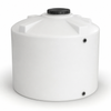 1320 gallon plastic vertical water storage tank in dark brow