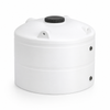 1550 gallon plastic vertical water storage tank in white