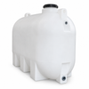 1600 gallon plastic horizontal skid mounted storage tank wit