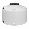 1700 gallon plastic vertical water storage tank in white