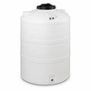 2200 gallon plastic vertical liquid storage tank in white