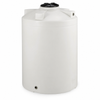 2200 gallon plastic vertical liquid storage tank in white